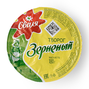 

Творог зерненый Сваля 5%, 180 г