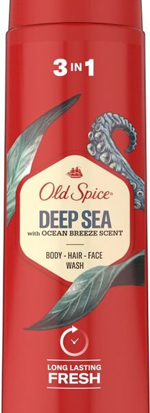 Гель для душа и шампунь Old Spice Deep sea 400мл