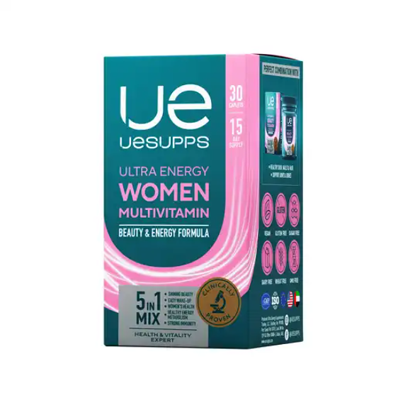 UESUPPS Ultra Energy Вимен Мультивитамин Формула Капсулы 30 шт