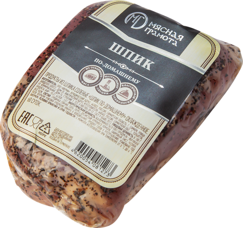 

Шпик Мясная грамота по-домашнему охлаждённый, вес до 400г