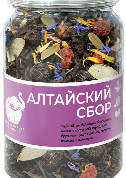 Чай черный Первая чайная компания Алтайский сбор 120г