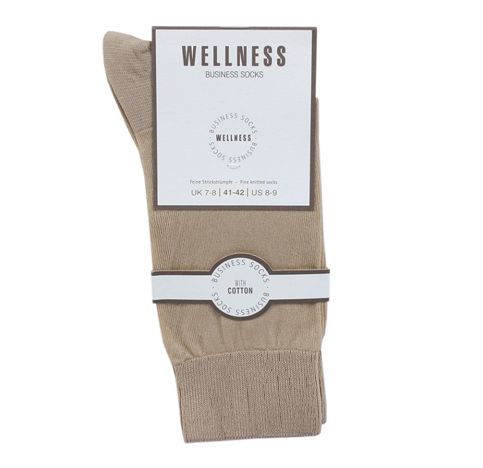 

Носки мужские Wellness бежевый размер 41-42