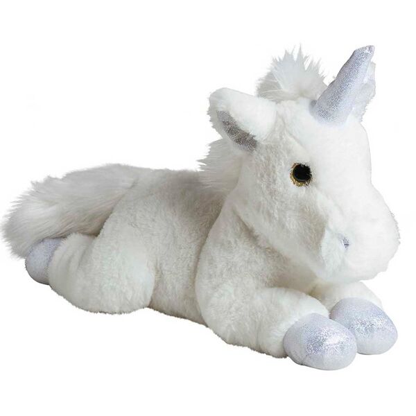 Мягкая игрушка Molly Единорог серебро 35см, Китай