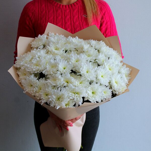 Букет с хризантемой