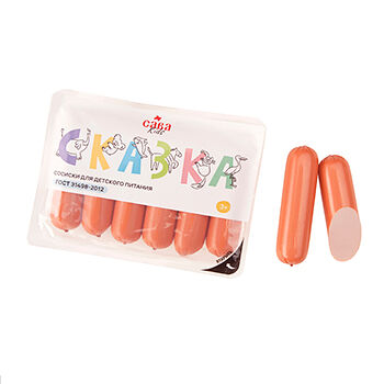 Сосиски вареные Сава сказка, 240 г