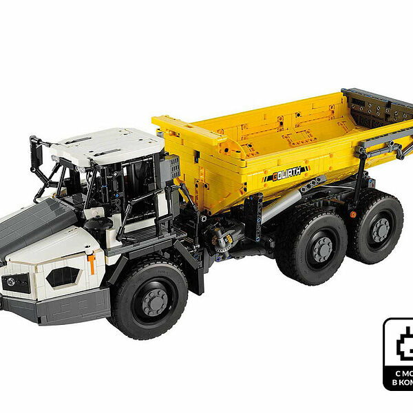 Конструктор CaDA C61054W Конструктор Самосвал Goliath