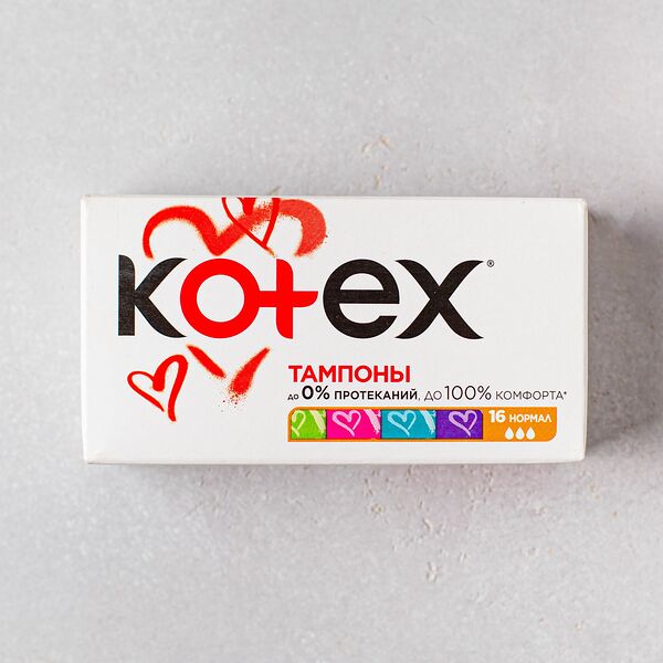 Тампоны Kotex  нормал, 16 шт.