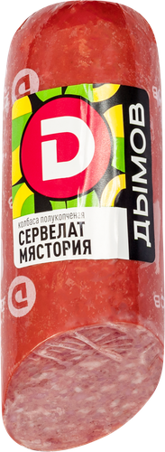 

Колбаса полукопченая Дымов Сервелат Мястория 330 г