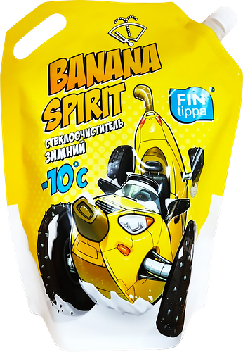 Стеклоочиститель FIN TIPPA Banana spirit, до -10 градусов, 3л