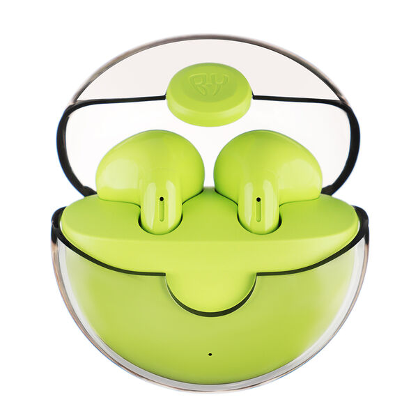 By наушники беспроводные tws spirit, 30/300мач, зеленый