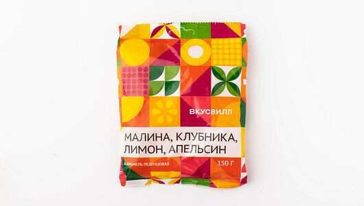 Карамель леденцовая Малина, клубника, лимон, апельсин 