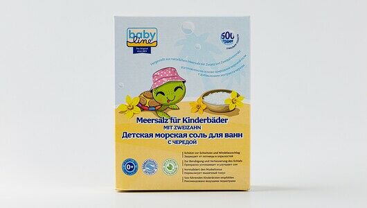 Соль для ванн Babyline детская с чередой 500 г