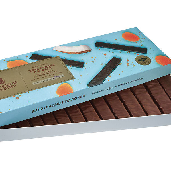 Набор конфет Сарапульский кондитер Шоколадные палочки Фруктовое ассорти