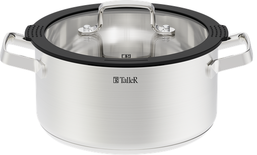 

Кастрюля TalleR Expertise black 5.1л