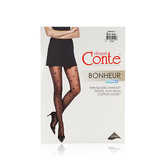 Колготки женские Conte Elegant Bonheur 20 черные р. 2