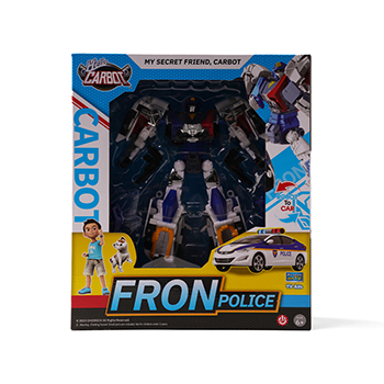 

Игрушка Hello Carbot Fron Police трансформер 25 см, свет и звук