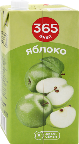 

Нектар 365 дней Яблочный, 1.95 л