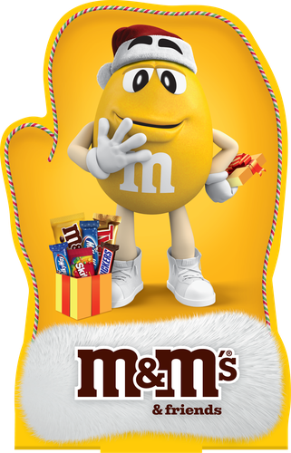 

Набор конфет подарочный M&M's Варежка в ассортименте 167 г