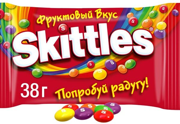 Драже Skittles Фрукты 38г