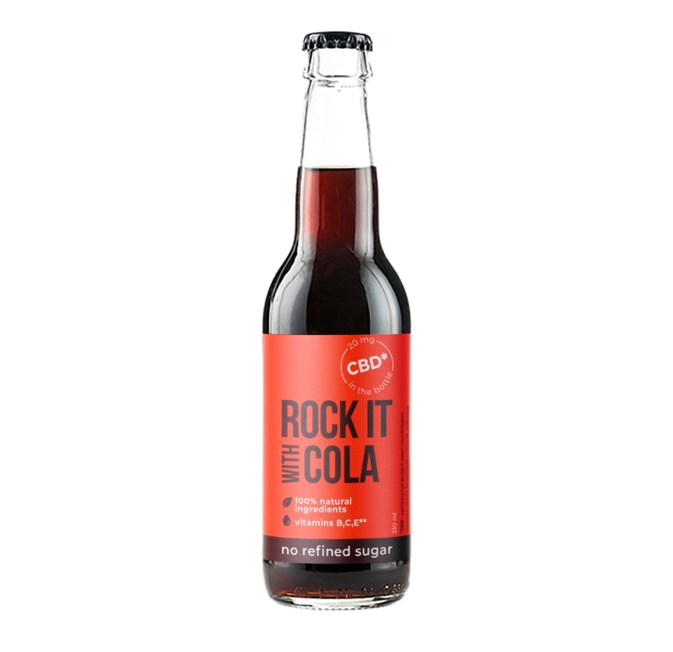 

Напиток безалкогольный газированный Smart Cola + CBD 0.33л, Россия