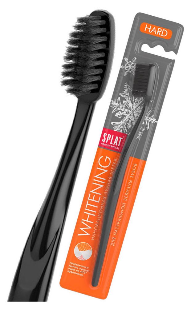 

Зубная щетка Splat Professional Whitening жесткая 1 шт., цвет в ассортименте
