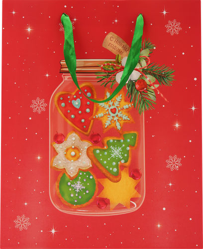 

Пакет подарочный АРТ ДИЗАЙН Стандарт плюс 26х32х12см