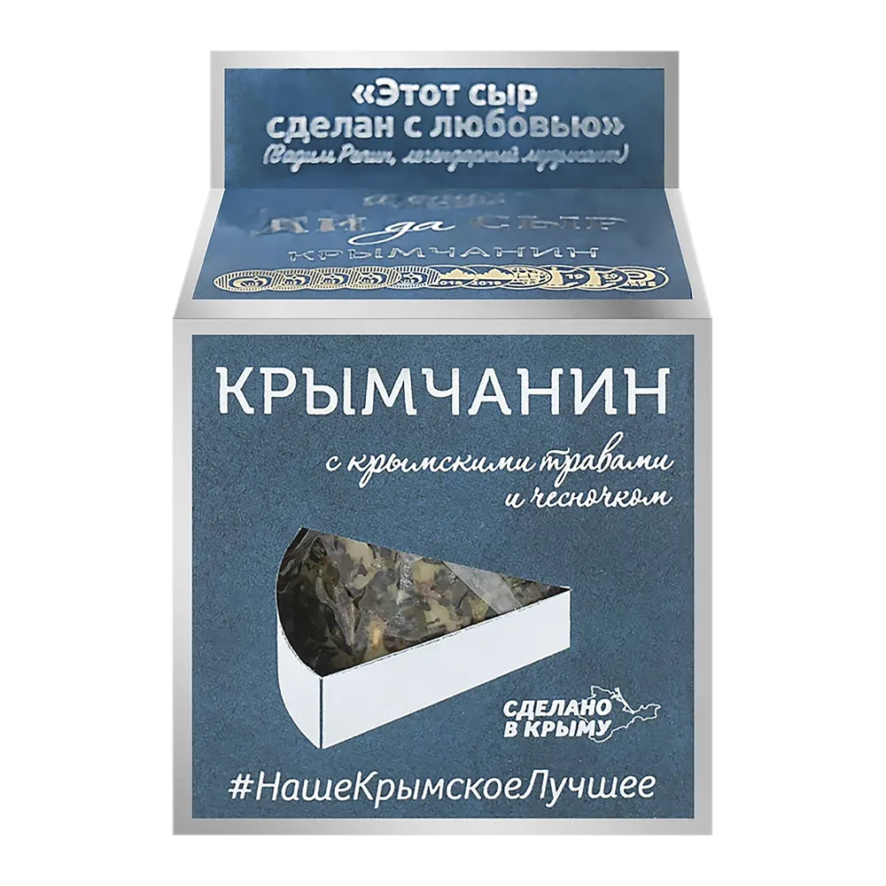 

Сыр Крымчанин с крымскими травами и чесноком 130 г