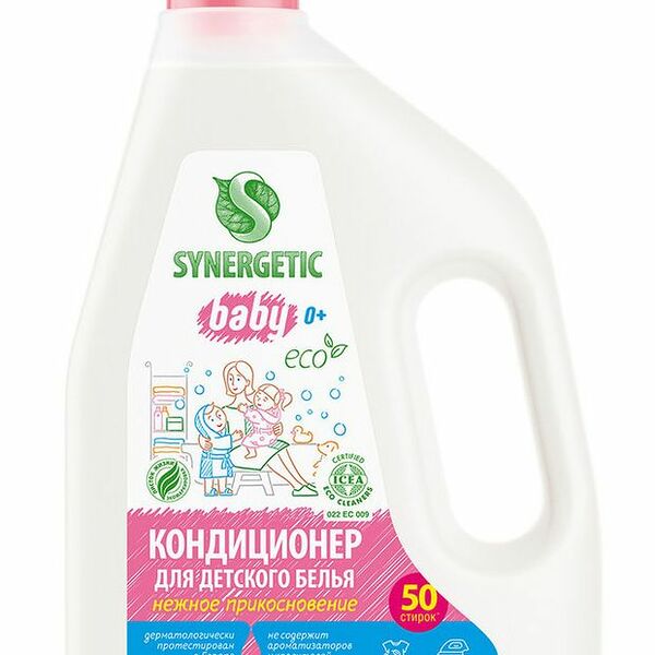 Кондиционер для белья Synergetic Нежное прикосновение 1.5 л