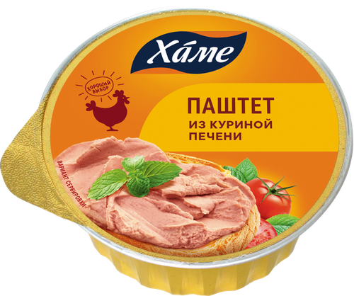 

Паштет Хаме из куриной печени 70 г