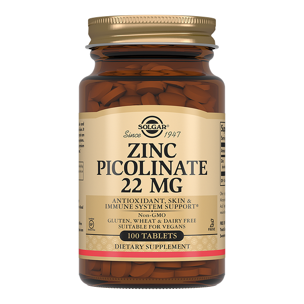 Solgar Zinc Picolinate таблетки 22 мг 100 шт