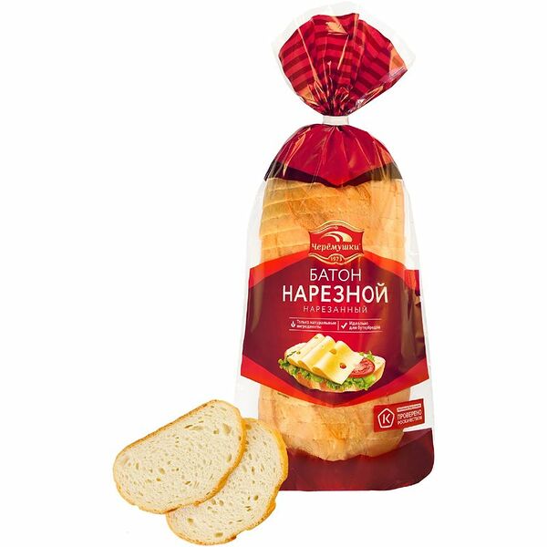 Батон Черёмушки Нарезной нарезка 400 г