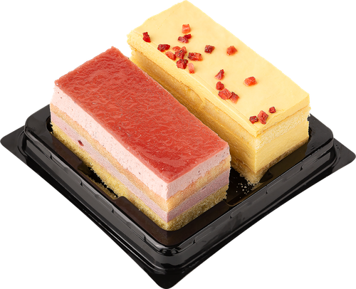 

Набор пирожных Cravy Cakes Манго-маракуя/малина-клубника, 200 г