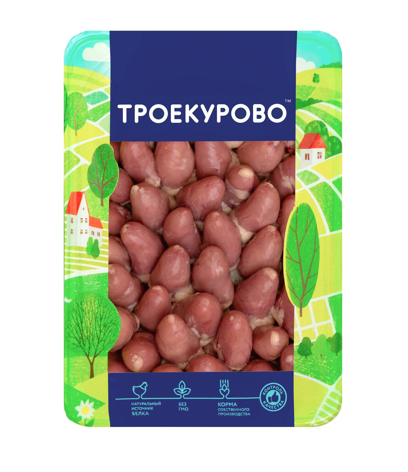 

Сердце Троекурово цыплят-бройлеров 500 г