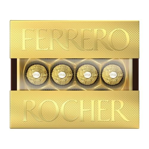 Конфеты Ferrero Rocher хрустящие из молочного шоколада 125 г