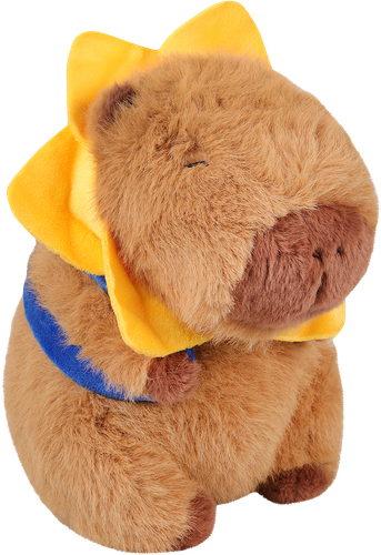 Игрушка мягкая Капибара арт. 2222221 в ассортименте, 23см