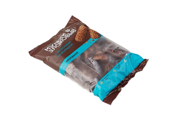 Конфеты ВкусВилл мультизлаковые с молочным шоколадом 175 г