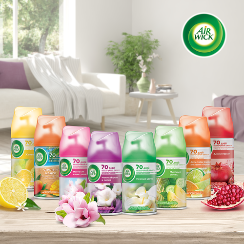 

Сменный баллон для Air Wick Freshmatic Анти-табак Бодрящий апельсин и бергамот, 250 мл