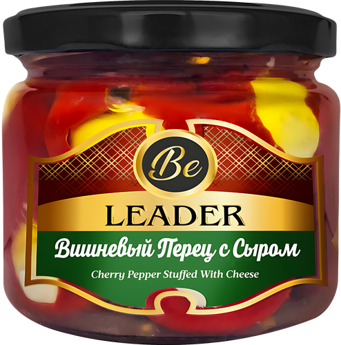 

Перец вишневый Leader фаршированный сыром 290 г