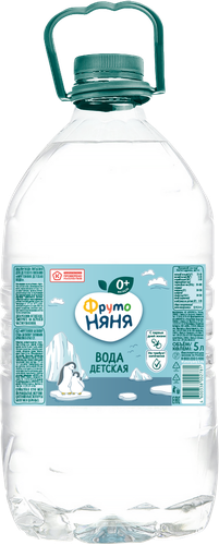 

Вода детская ФрутоНяня питьевая негазированная с 0 месяцев 5 л дизайн в ассортименте