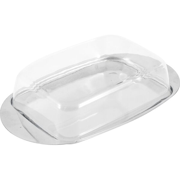 Масленка Mallony с крышкой, 18х11х4 см