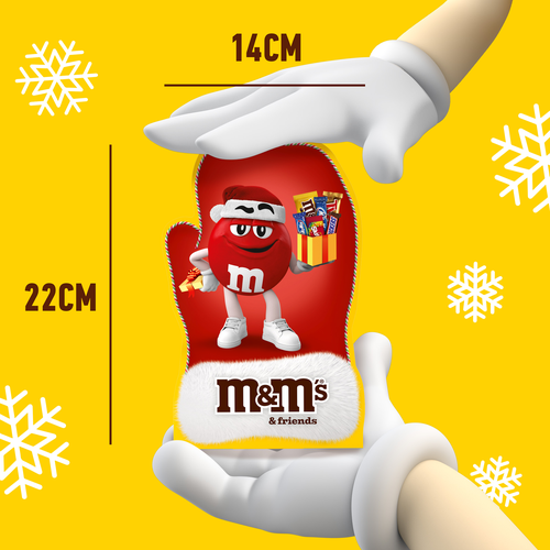 

Набор конфет подарочный M&M's Варежка дизайн в ассортименте 167 г