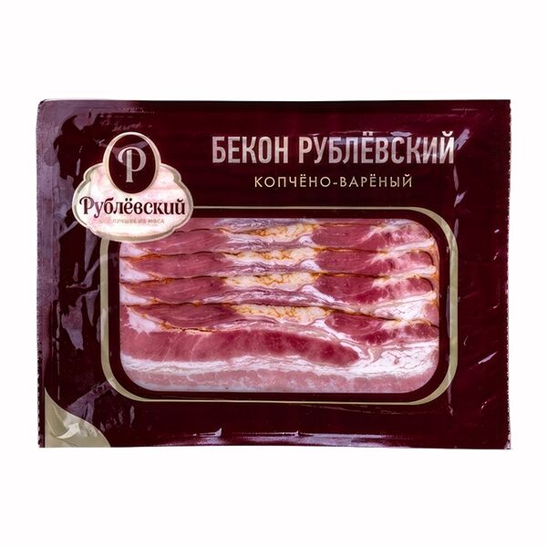 Бекон нарезка ТМ Рублевский МК 150 г
