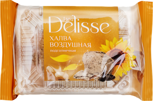 

Халва DELISSE Подсолнечная воздушная