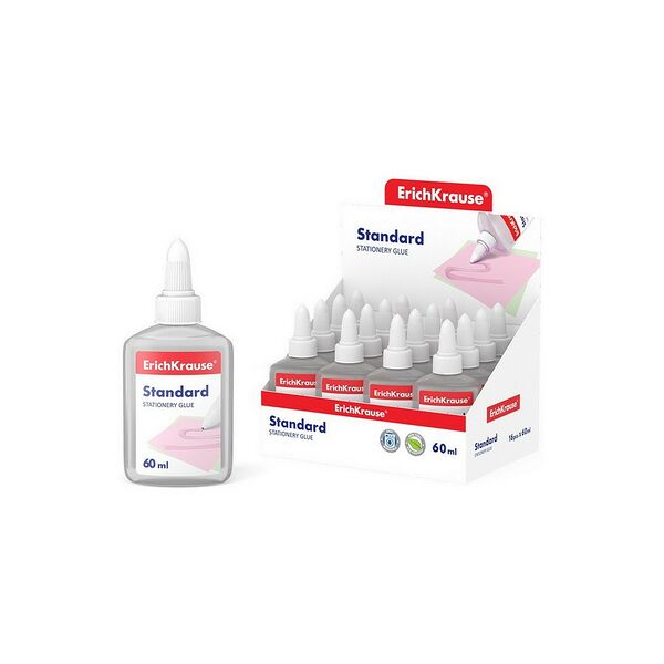 Клей канцелярский ErichKrause Standard, 60мл  48708