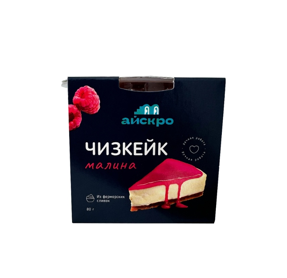 

Молочный чизкейк АйсКро с малиной БЗМЖ 80 г
