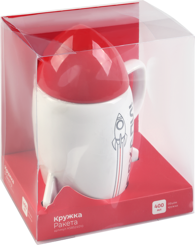 

Кружка Homeclub Ракета доломит 400 мл