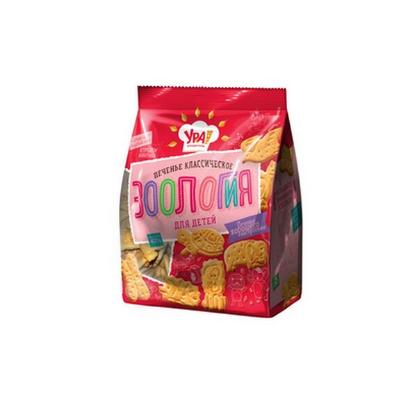 Печенье затяжное Уральский кондитер Зоология д/детей 400г