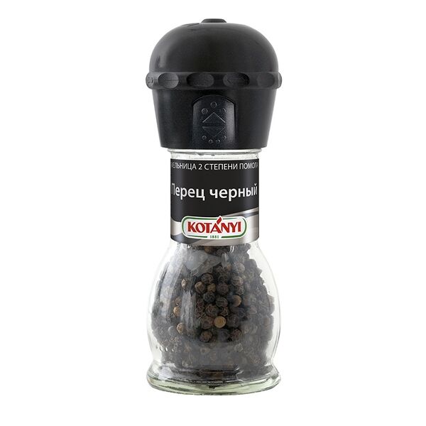 Приправа Kotanyi перец черный горошек мельница 36 г