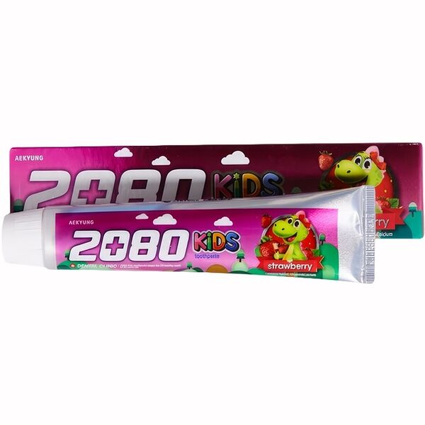 Зубная паста Dental Clinic 2080 Kids Strawberry с 2 лет 80 г