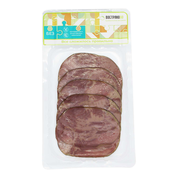 Филе бедра индейки Востряково по-домашнему нарезка 100 г